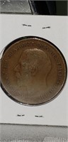 1916 Great Britain penny