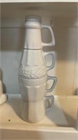Coca-Cola Bottle Cup Set
