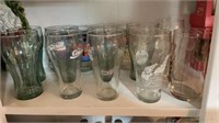 Assorted Coca-Cola Glasses