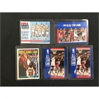 7 Assorted Michael Jordan Cards