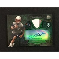2014 Sterling James White Rookie Auto Jersey Card