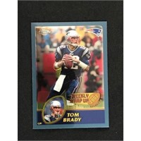 2003 Topps Chrome Tom Brady Weekly Wrap Up