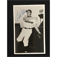 1953 Bob Feller Signed Postcard