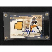 2000 Ud Marshall Faulck Game Used Auto Card