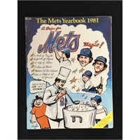 1981 Ny Mets Yearbook With Mets Alltime Poster