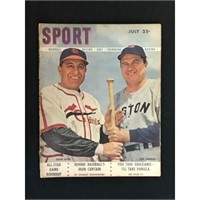 1947 Sport Magazine Joe Cronin Red Sox