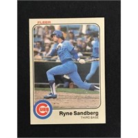 1983 Fleer Ryne Sandberg Rookie Card