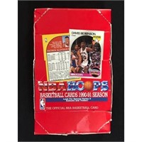1990 -91 Nba Hoops Wax Box Full