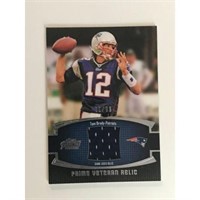 2011 Topps Prime Tom Brady Game Used Card