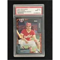 1992 Pro Cards Mike Piazza Rc Psa 9