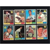 22 1961 Topps Baseball High Grade Rookies