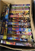 Dragonball Z VHS tapes