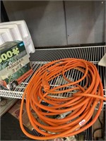 Orange extension cord