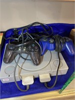 Playstation &cords, memory cards, controller Works