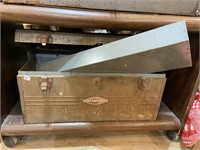 craftsman metal toolbox (empty)