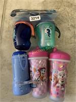 5 Sippy Cups