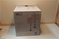 New DSI Lighting 2 pack Crystal table lamps