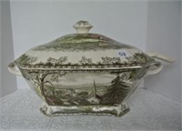 Friendly Village Soup Tureen