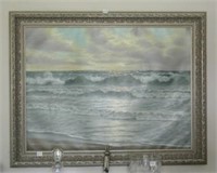 Oil Seascape Painting on Canvas
