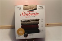 New Sunbeam Heated blanket