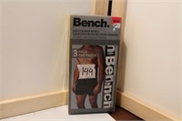 New Bench 3 pack Men/s Medium underwear