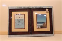 New 2 pack picture frames