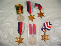 WW2 BRIT/ CAN MEDALS