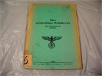 1940 GERMAN TECHNICAL BOOK