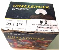 25 RDS. - CHALLENGER -- 28 GUA. X 2-3/4 "- # 8