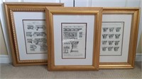 Architectural Frame Prints - X3