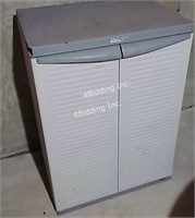 Tall Outdoor Plastic Cupboard -STR