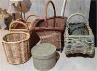 Assortment of Wicker Baskets - STR