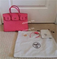 Hermes Designer Purse - Pink - MBR