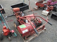 (2) Rototillers & Parts on Pallet