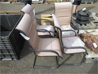 (4) Patio Chairs (rough condition)