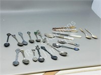 collectors spoons- no sterling