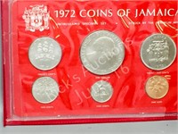 Jamaica - 1972 coin set