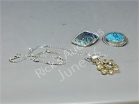assorted sterling jewelry (marked 925)