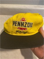 Vintage Pennzoil Oil Nascar Hat