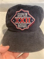 Vintage Super Bowl Corduroy Hat
