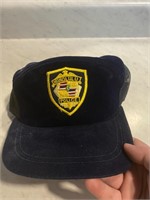 Vintage Honolulu Police Felt Snap Back Hat