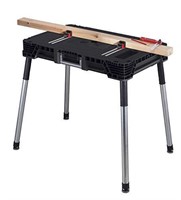 Open Box KETER Jobmade Portable Work Bench and Mit