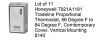 New Lot of 11 Honeywell T921A1191 Tradeline Propor