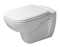Open Box Duravit Toilet wm 545mm D-Code white wash