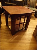 SQUARE END TABLE, 23" T X 24"