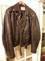 EXCELLED LEATHER JACKET, SIZE 50