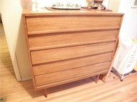 DIXIE CHEST OF DRAWERS, 42" T X 41" L X 18 1/2" W