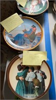 Norman Rockwell Collector Plates. The Ones We