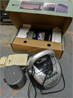 Commodore 16 Computer, Portable Radio