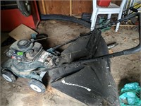 Craftsman Push Mower. In Shed Behind House